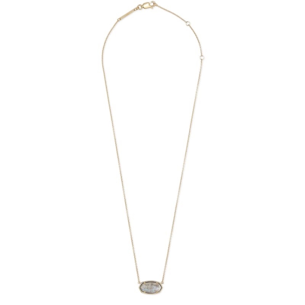 Kendra Scott Labradorite Gold Vermeil Over Sterling Silver Necklace